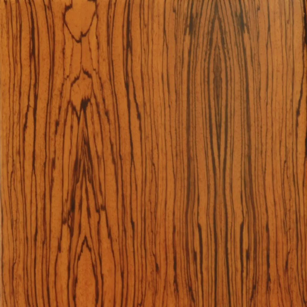 Light Natural Zebrawood Veneer sample