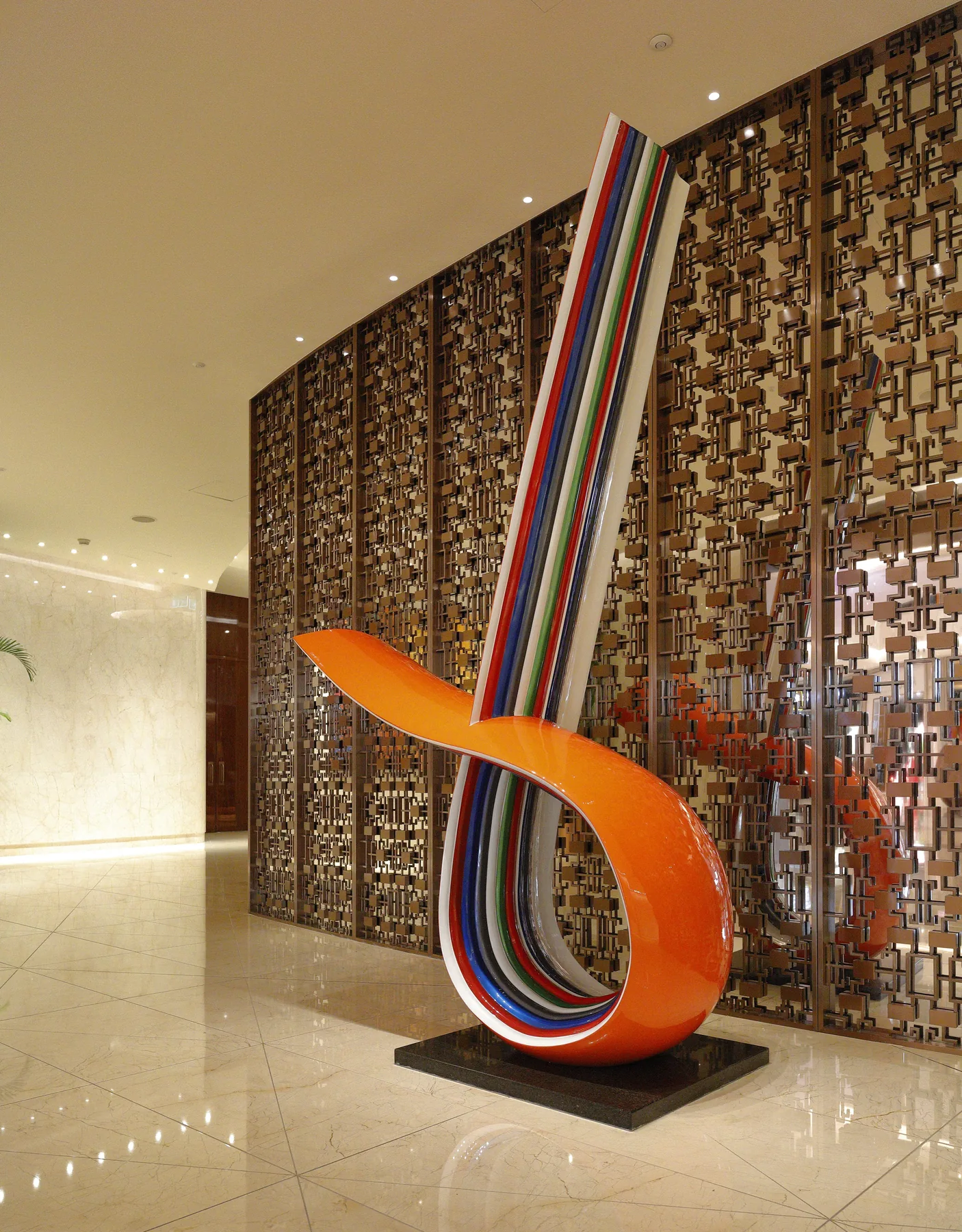 JW Marriott Hotel Macau timber, upholstery and detail coordination