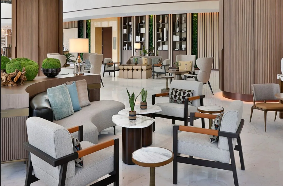 JW Marriott Riyadh public seating furniture