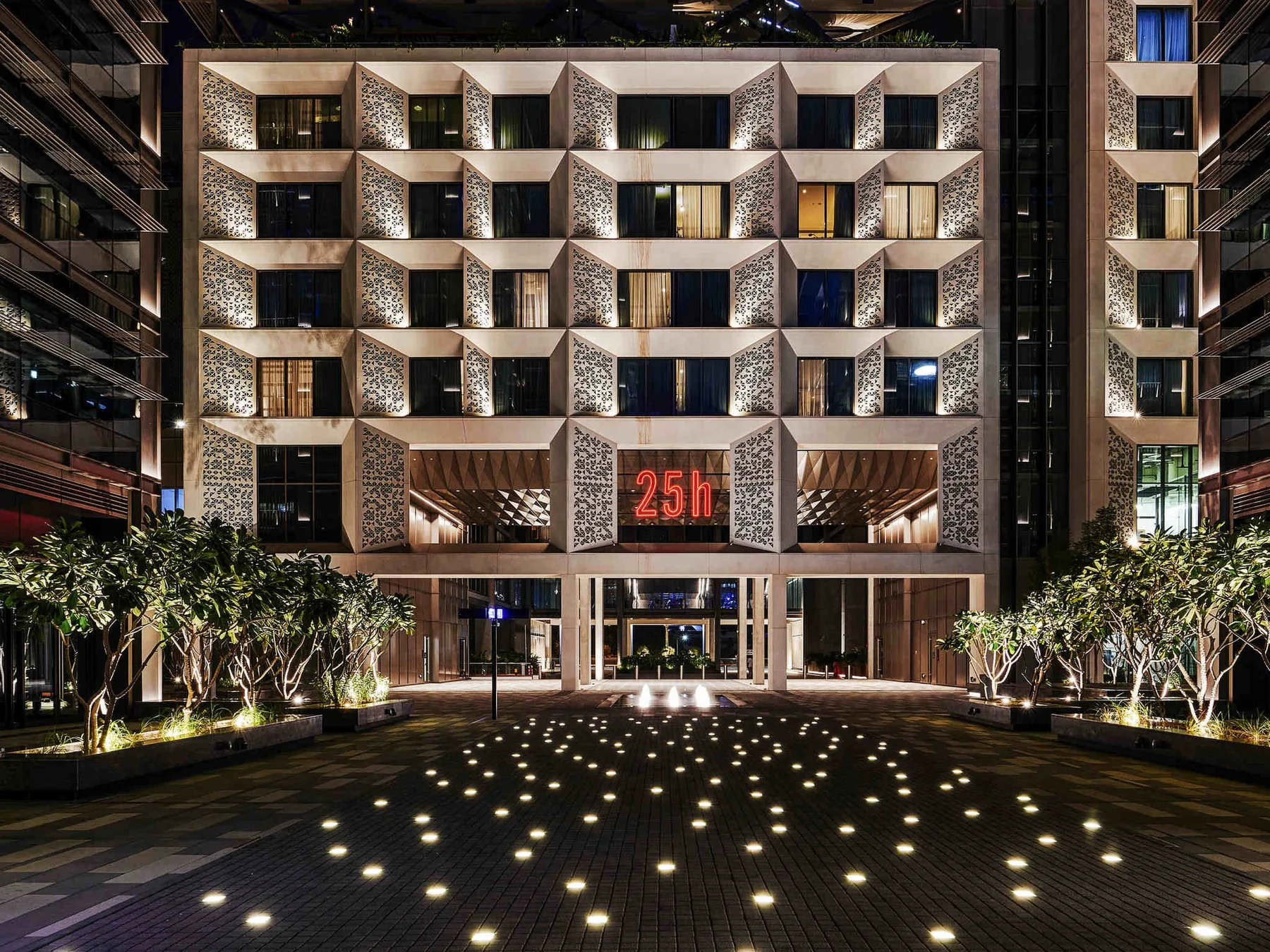 One Central H2B Hotel Dubai furniture and interior context