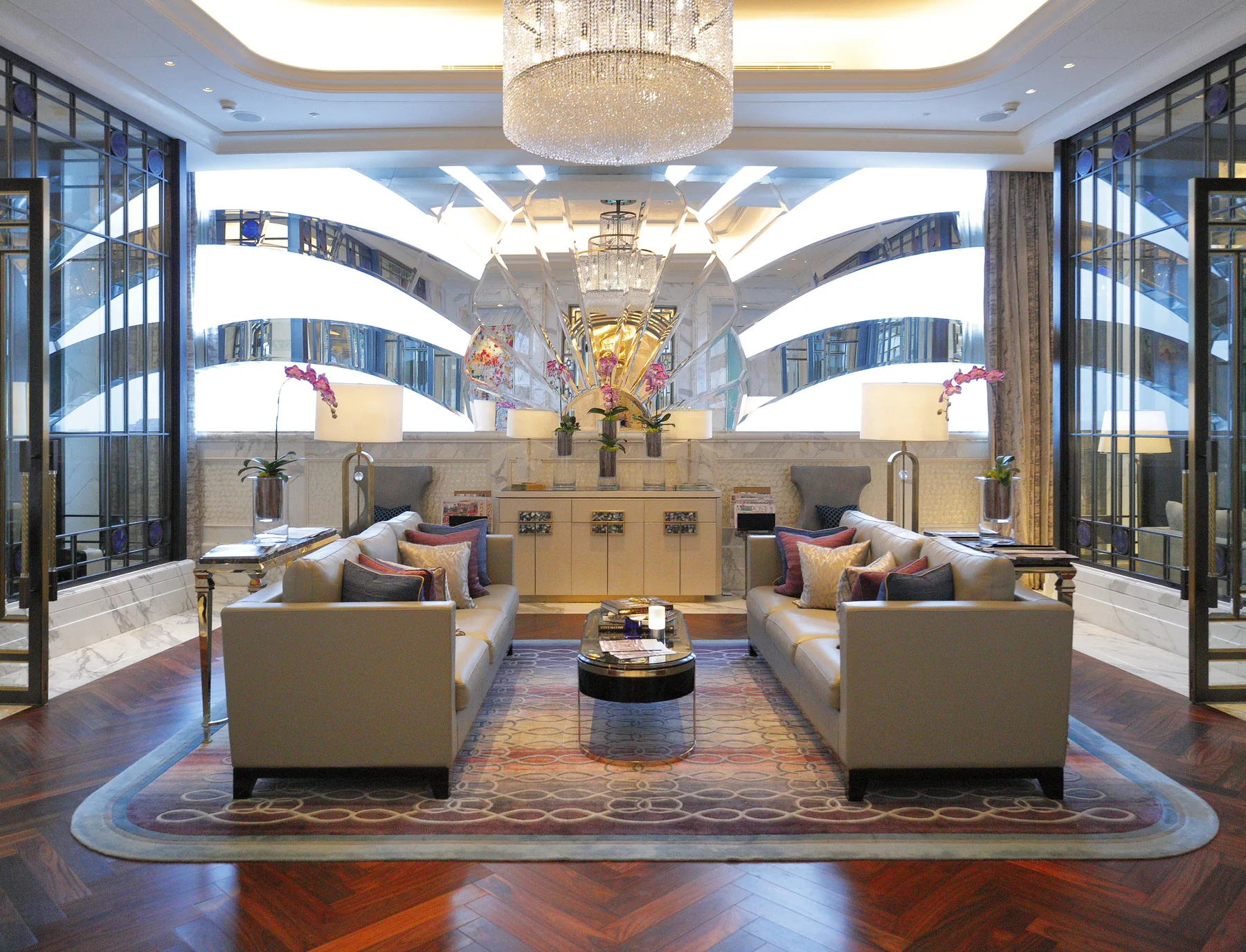 The Ritz-Carlton Hospitality Project refined guestroom furniture composition