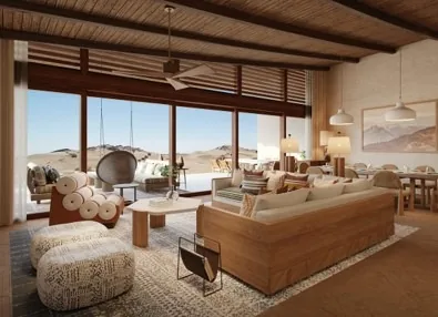 Six Senses Southern Dunes indoor–outdoor living furniture