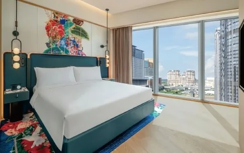 Studio City Macau guestrooms furniture