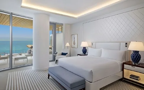 Waldorf Astoria Doha Lusail guestrooms furniture