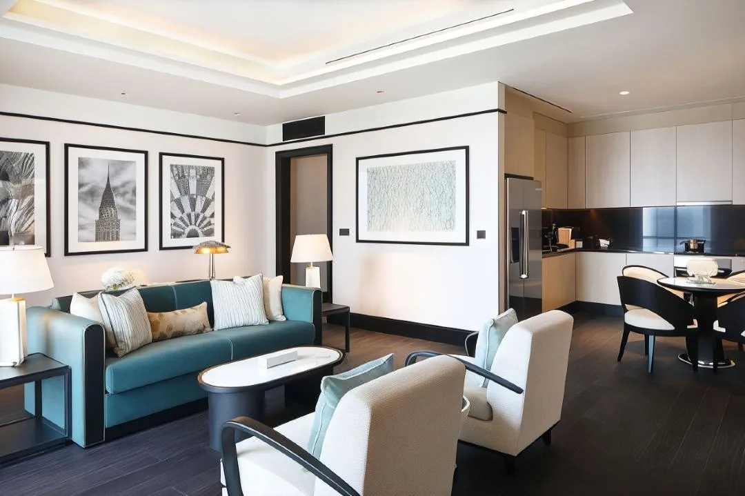 Waldorf Astoria Doha Lusail suites & living furniture
