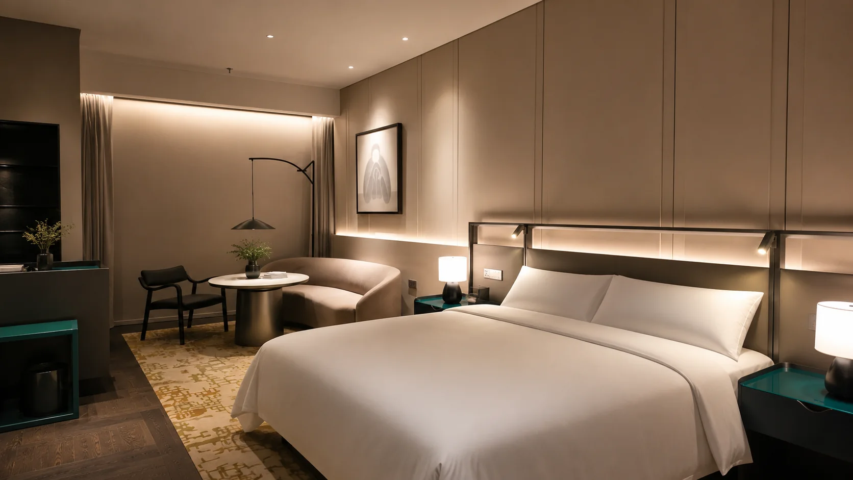 Ritz-Carlton Beijing coordinated guestroom furniture composition