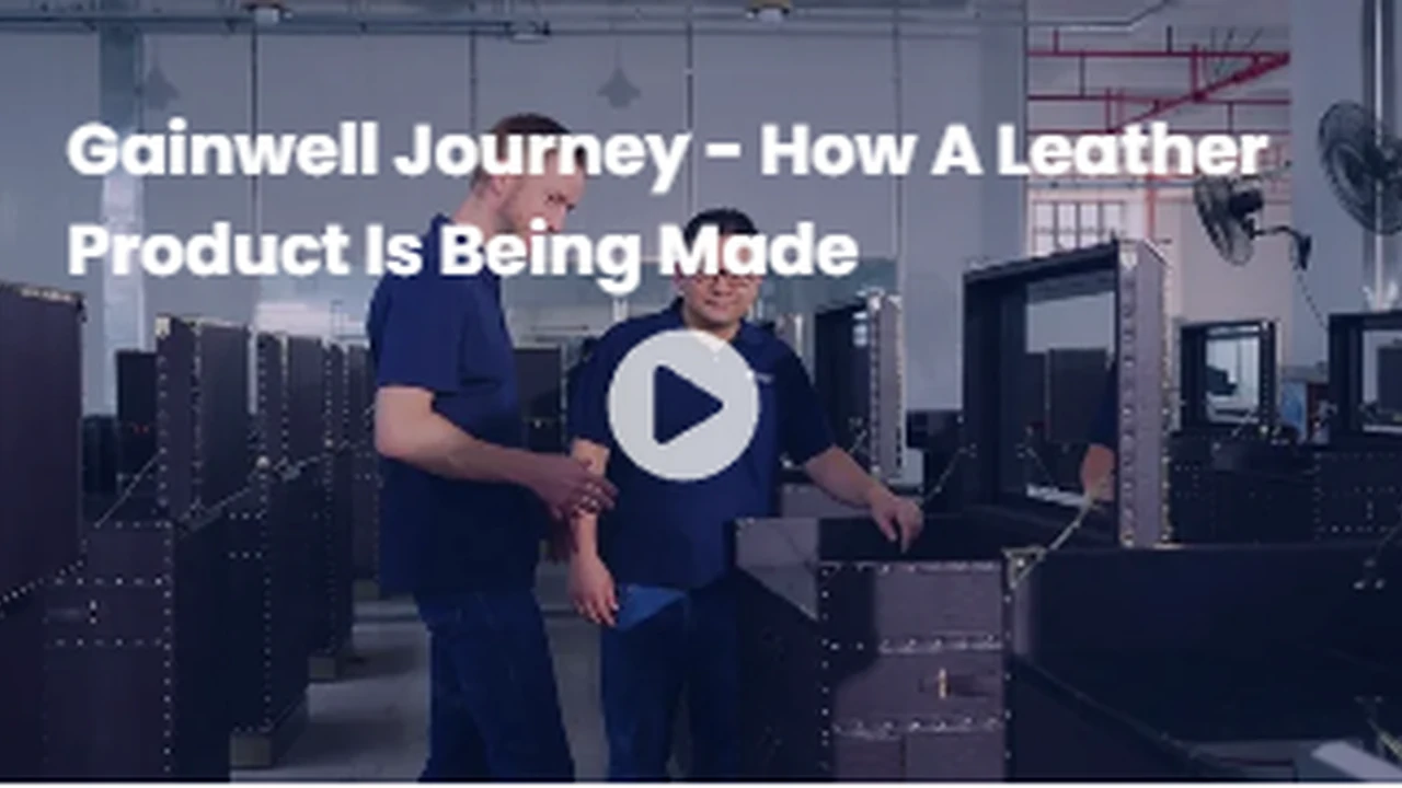 Gainwell Journey – How a Leather Product Is Being Made video thumbnail