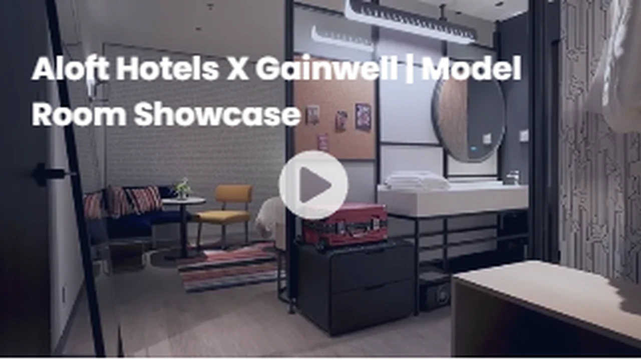 Aloft Hotels × Gainwell | Model Room Showcase video thumbnail