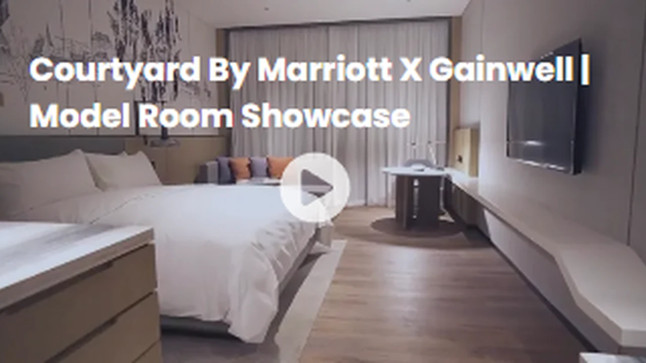Courtyard by Marriott × Gainwell | Model Room Showcase video thumbnail