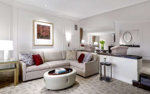 Hospitality furniture in a Palazzo hotel interior