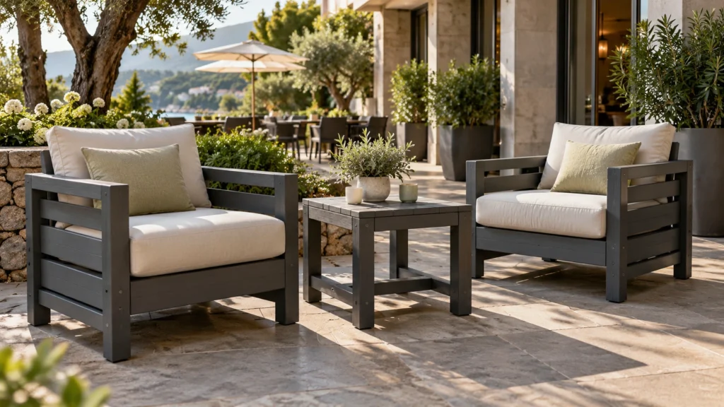 HDPE Outdoor Furniture: Material, Benefits and Limitations